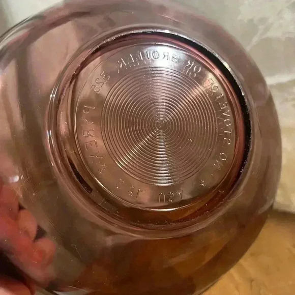 Vintage, Pyrex Mixing bowl Cranberry, # 325, 2.5  Lt Vision Glass kitchenware - Picture 4 of 6